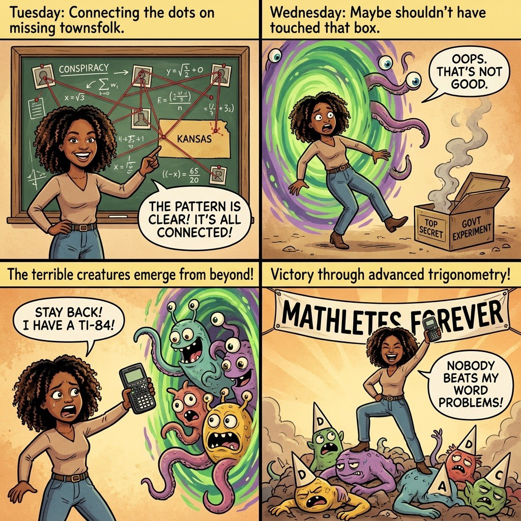 AI Comic Strip sample 3