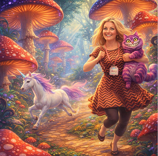AI Story â€” wonderland mushrooms