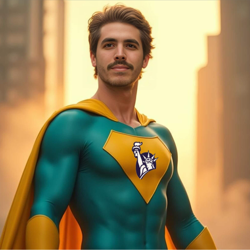 Custom AI theme â€” branded superhero