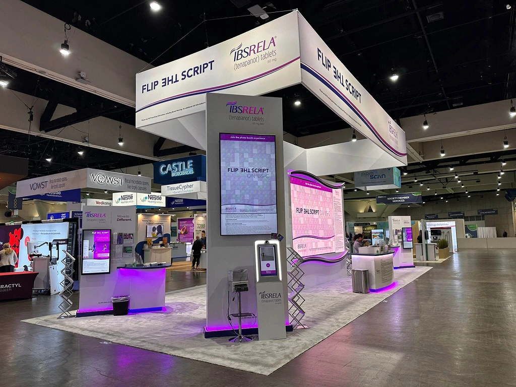 Truzo digital mosaic board with kiosk