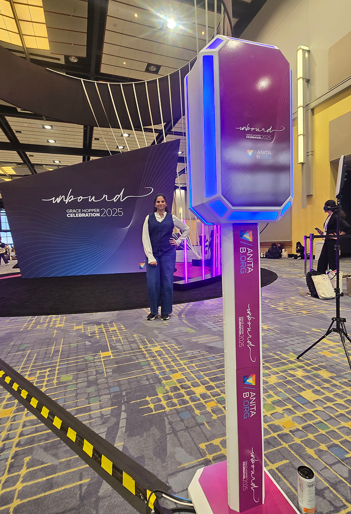 DSLR booth capturing a group photo