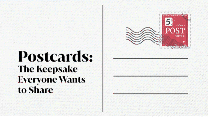 Postcards: the keepsake everyone wants to share