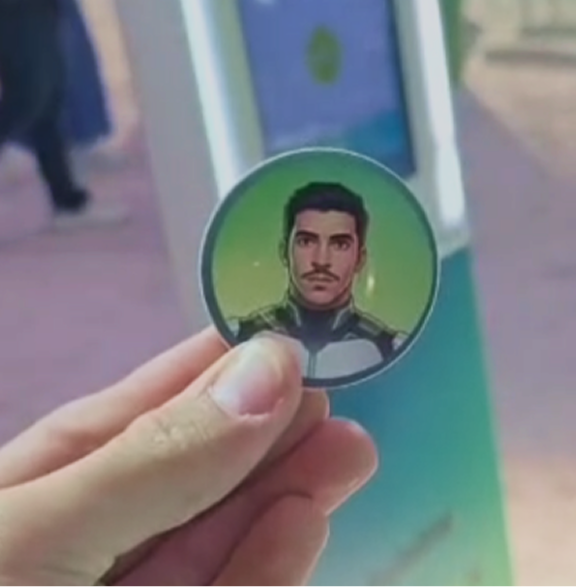 Custom button with AI persona