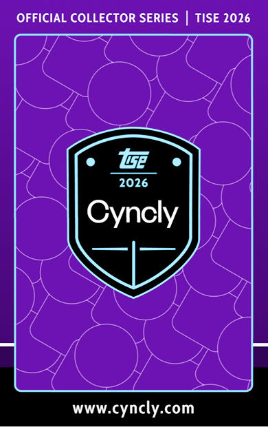 Trading card back â€” Cyncly TISE 2026