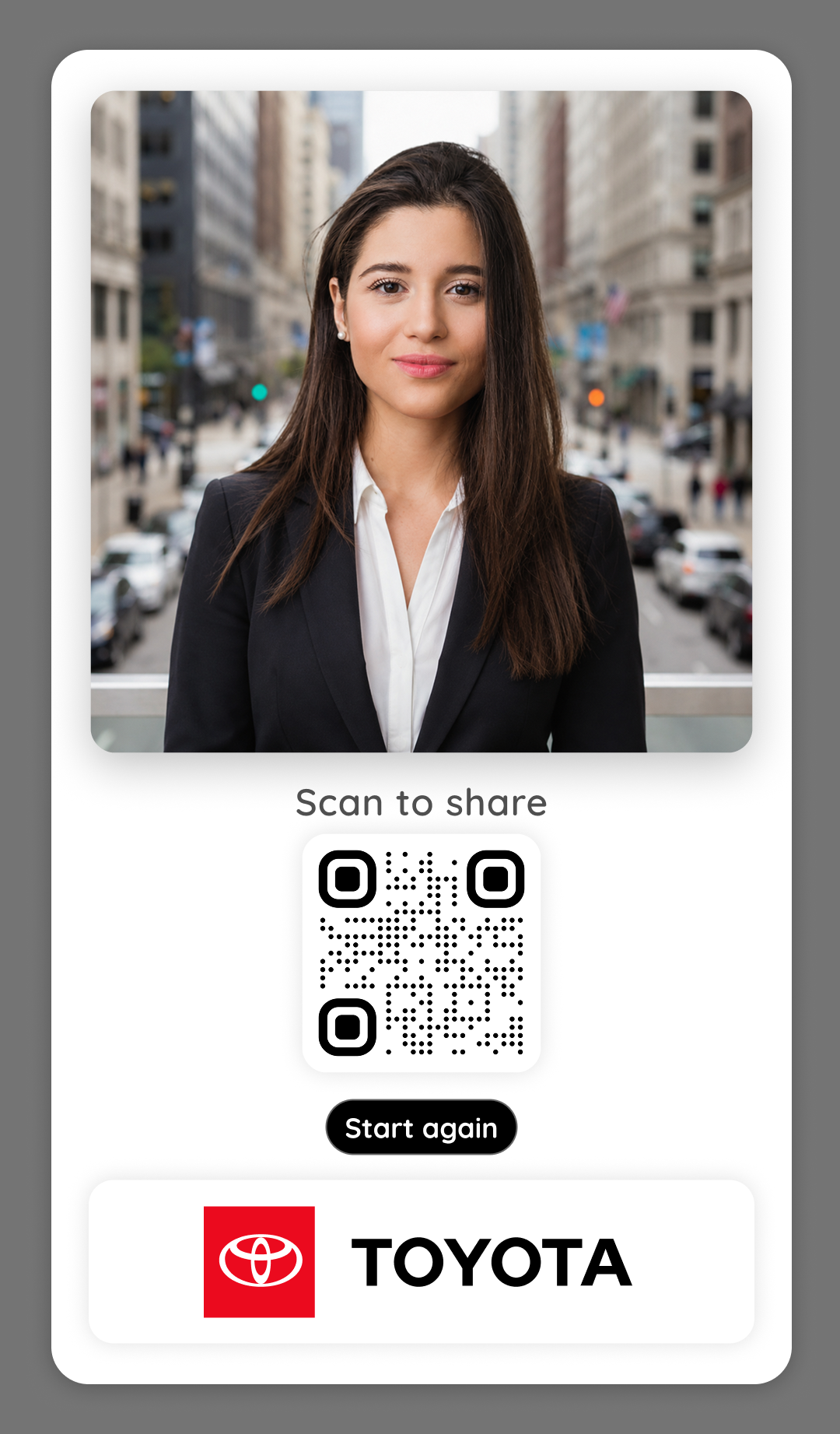 Step 5: Scan the QR code