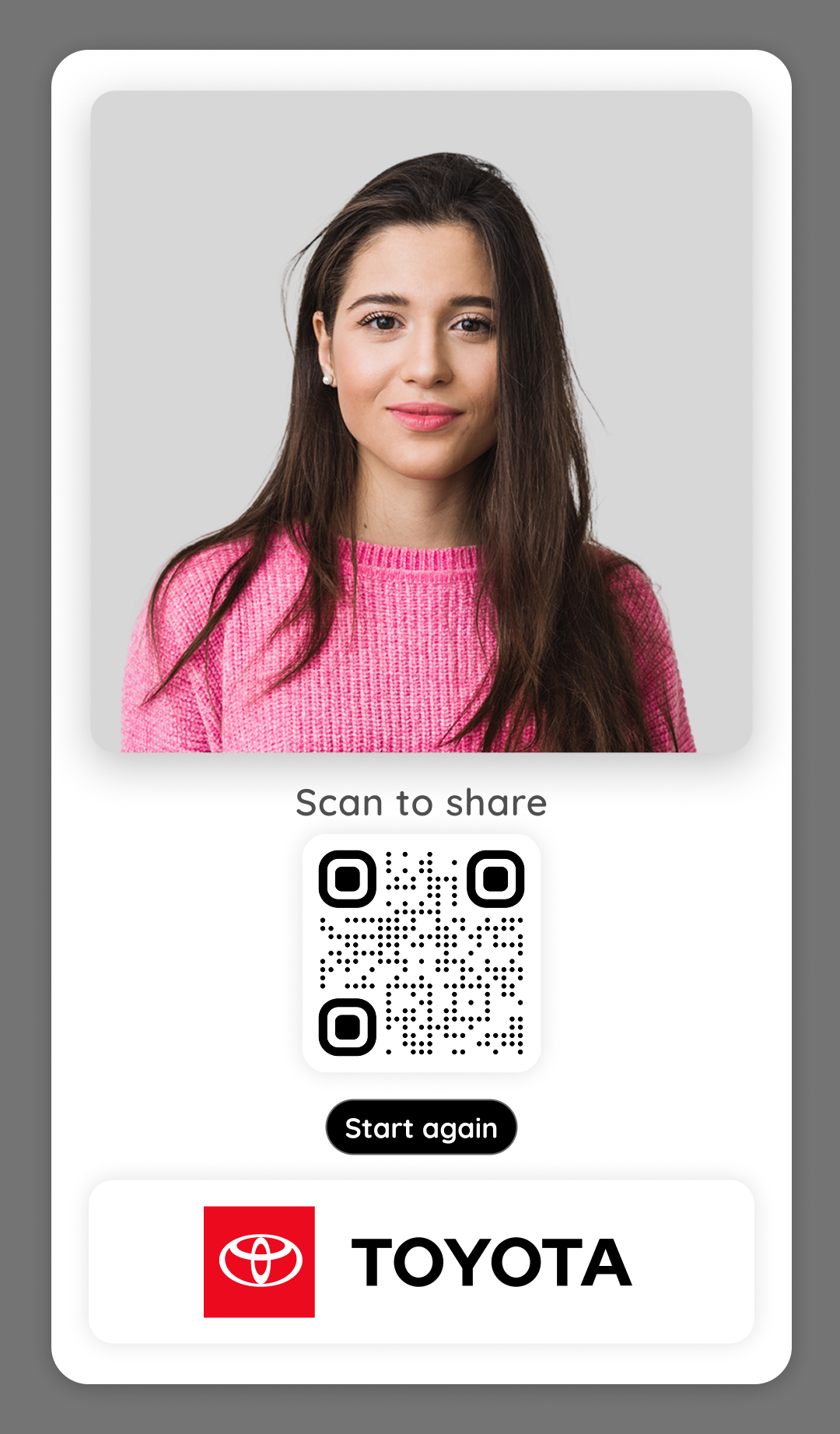 Step 5: Scan the QR code