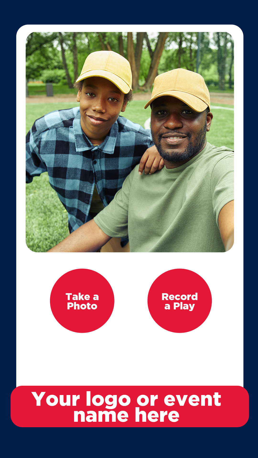 Step 4: Take a photo or record a play