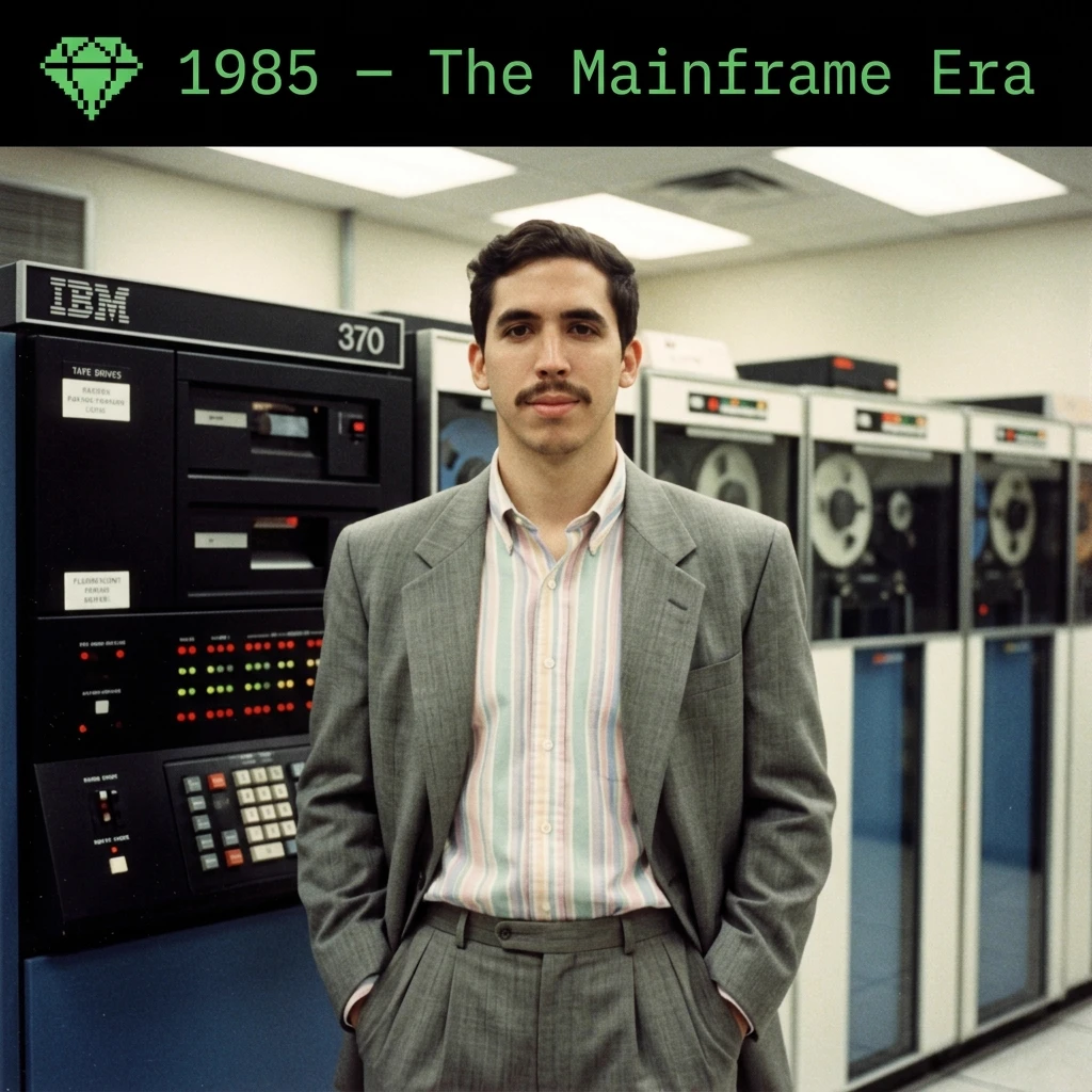 Back in Time theme — male, 1985