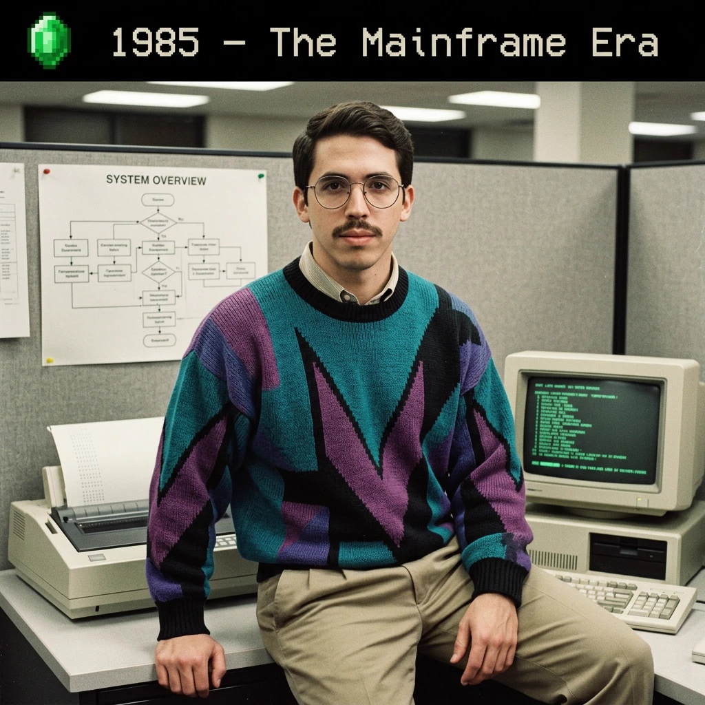 Back in Time theme — male, 1985